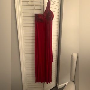 David’s Bridal- Shell Top: 100%, Lining 100% , Bottom 96% Polyester